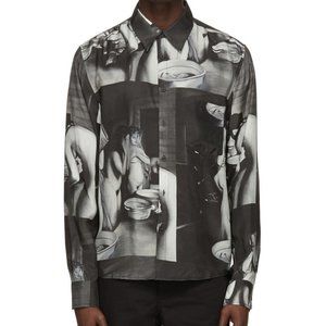 Grey Nick Farhi Edition Kiln LS Shirt - Rochambeau